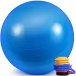 GYMNASTIC REHABILITATION BALL 65CM FITNESS FOR EXERCISES LARGE YOGA + PUMP -S062