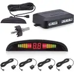 4 LED LCD REVERSE PARKING SENSORS FRONT REAR