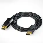 HDMI DISPLAYPORT ADAPTER CABLE 2.0 GOLD PLATED 1.8 M 4K/60HZ