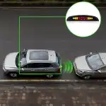 4 LED LCD REVERSE PARKING SENSORS FRONT REAR