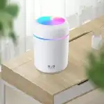 AIR HUMIDIFIER CAR AROMATHERAPY LED NIGHT LAMP -E558