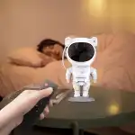 STAR PROJECTOR ASTRONAUT NIGHT LAMP FOR CHILDREN SPACE PROJECTOR REMOTE CONTROL -E796