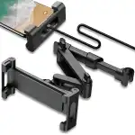 SUPORT AUTO PENTRU TELEFON ȘI TABLETĂ TETIERĂ TELESCOPICĂ XL UNIVERSALĂ
