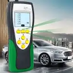 TESTER LICHID DE FRÂNĂ DIGITAL LCD DOT 3 4 5 METRU CU SONDĂ UNIVERSAL