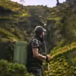 SAC DE DORMIT MUMIE CU GLOGĂ, VERDE