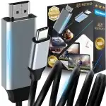- CABLU ADAPTOR USB-C 3.1 TIP C LA HDMI 4K MHL 200cm -E494-1