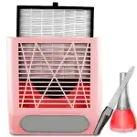 COLECTOR DE PRAF 80W CASETĂ PENTRU UNGHII FĂRĂ SAC MANICHIURĂ PUTERNICĂ + FILTRU