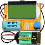 TESTER DIGITAL PENTRU TRANZISTORI, CONDENSATORI NPN ȘI DIODE, RLC LCR-T4