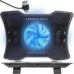 SUPORT DE RĂCIRE ​​PENTRU LAPTOP CU USB ȘI LED REGLAREA UNGHIULUI