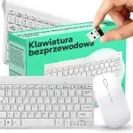 WIRELESS KEYBOARD MOUSE USB SET MINI SLIM E799