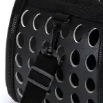 CARRIER FOR DOG CAT RABBIT BLACK TRAVEL BAG LARGE CAGE PEN
