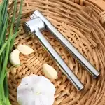 GARLIC PRESS STEEL CRUSHER CHOPPING JUICER PRESS