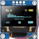 WYŚWIETLACZ OLED EKRAN 0,96" I2C IIC SSD1306 128X64 PX NIEBIESKI 3-5V