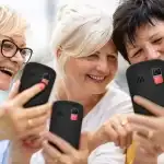 MOBILE PHONE FOR SENIORS LARGE KEYS SIM GSM ALARM CAMERA PL MENU