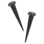 2X LED GARDEN LAMP, DROP-IN, REFLECTOR WITH CABLE FOR GARDEN, METAL, IP65