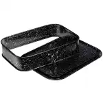 BAKING FORM RECTANGULAR NON-STICK STAINLESS STEEL CAKE PAN