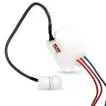 LED DUSK MOTION SENSOR PIR SENSOR WITH INFRARED CABLE 360° PROBE