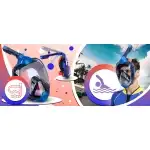 MASCA DE SNORKELING ACVATICĂ PENTRU FAȚĂ COMPLETĂ L/XL - SR255