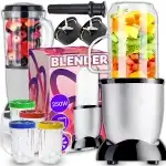 KITCHEN PROBOT BLENDER WITH JUICER FUNCTION 4x CUPS SET XXL - E606-1