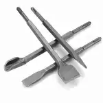 SDS FLAT CHISEL SET FOR CONCRETE CHISELING, CENTER CHISEL, 4 PCS - OR1280