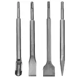 CONCRETE CHISELS SET 4X SDS PLUS CHISEL SDS+ HIGH-GRADE STEEL