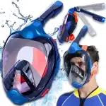 MASCA DE SNORKELING ACVATICĂ PENTRU FAȚĂ COMPLETĂ L/XL - SR255