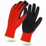 10 PAIRS WORK GLOVES FOAM LATEX WATERPROOF SIZE 10