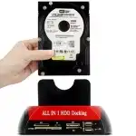 Stație de andocare SATA, cititor de carduri, 2.5', 3.5', HDD IDE, SSD, USB 3.0