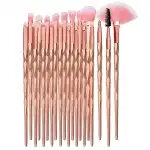 PROFESSIONAL MAKEUP BRUSHES SET 20 PIECES SYNTHETIC