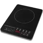INDUCTION HOB ONE BURNER, ELECTRIC MOBILE 2000W COOKER 5 FUNCTIONS O210-1