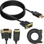 ADAPTOR CONVERTOR DISPLAYPORT LA VGA -E375