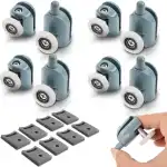 SET OF ROLLERS FOR SHOWER CABIN 8 PCS WHEELS - O312