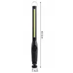 WORKSHOP LAMP RECHARGEABLE WORK LAMP LED COB 8W SWIVEL BODY
