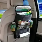 GEANTĂ TERMICĂ ORGANIZATOR SCAUN AUTO NEGRU 10L - M025