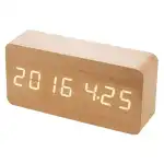 CEAS DEȘTEPTĂTOR TERMOMETRU ELECTRONIC CEAS DEȘTEPTĂTOR - lemn E291
