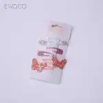 Комплект от 3 чифта детски фиби за коса, смесени модели, търговия на едро