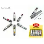 Large white nail with floral pattern, wholesale