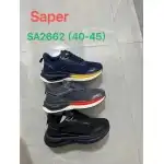 Pantofi Sport Barbat, 40-45, Gri-Portocaliu, Saper, angro, SA2662