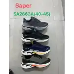 Buty sportowe męskie, 40-45, niebieskie, Saper, SA2663A