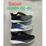 Мъжки спортни обувки, 40-45, черни, Saper, SA2665