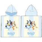 Poncho din bumbac Bluey pentru copii, en-gros