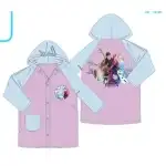 Płaszcz przeciwdeszczowy dla dziewczynek Frozen, hurt