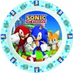 Sonic gyerek lapos tányér, nagyker