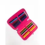 Hello Kitty kids three-tier filled pencil case, wholesale