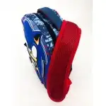 Sonic kids boys 3D oval shaped backpack, wholesale