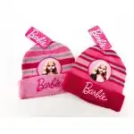 Barbie kids girl knitted hat, wholesale