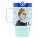 Frozen kids plastic mug with lockable straw, wholesale