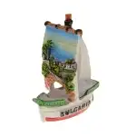 Navă suvenir, Bulgaria, Ceramică, 7x6 cm, cumpărați en-gros