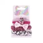 Set de 6 elastice de păr Minnie pentru fete, en-gros