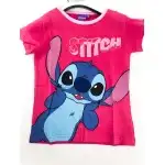 Детска тениска с къс ръкав Stitch за момичета, на едро